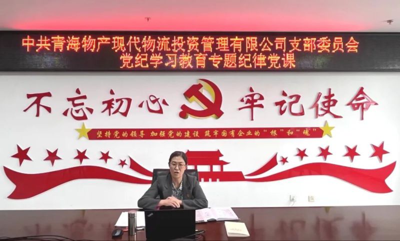 嚴(yán)明紀(jì)律作風(fēng) 永葆政治本色&mdash;&mdash;集團(tuán)黨委書記、董事長劉玲同志講授專題紀(jì)律黨課