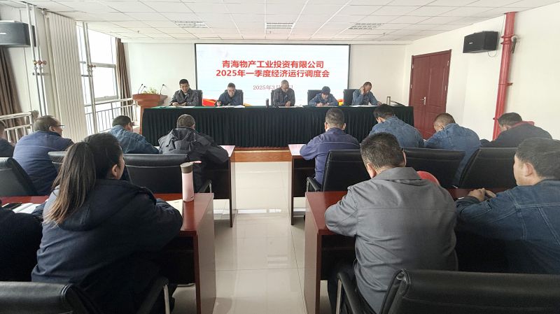 物產(chǎn)工投公司召開2025年第一季度經(jīng)濟運行調(diào)度會