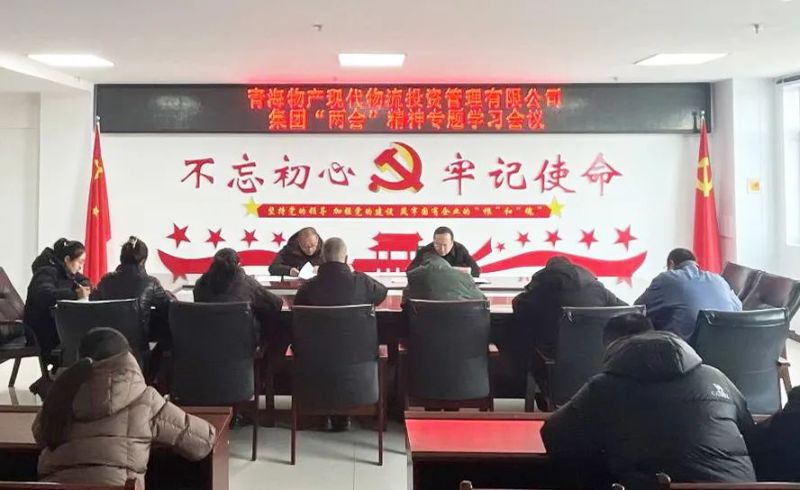 錨定目標鼓干勁 砥礪前行齊奮進&mdash;&mdash;現(xiàn)代物流公司召開集團&ldquo;兩會&rdquo;精神專題學習會議